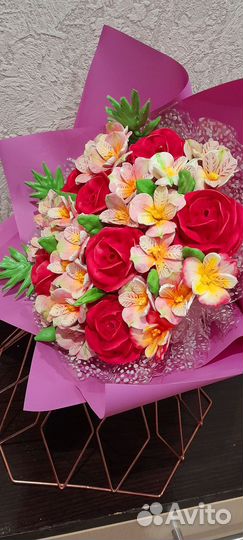 Зефирные букеты