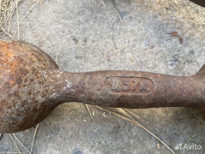 Гантели СССР 3 кг