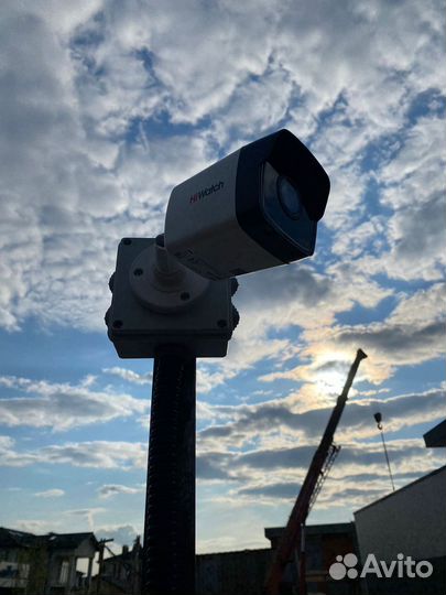 Монтаж видеонаблюдения и скуд