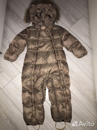 Зимний детский комбинезон