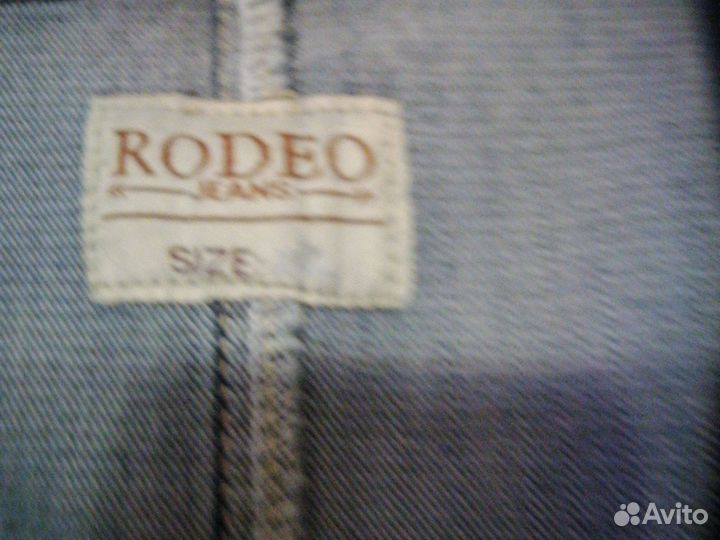 Пиджак женский джинсовый