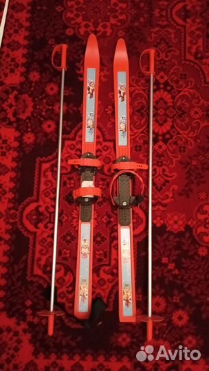 Лыжи детские 100 см