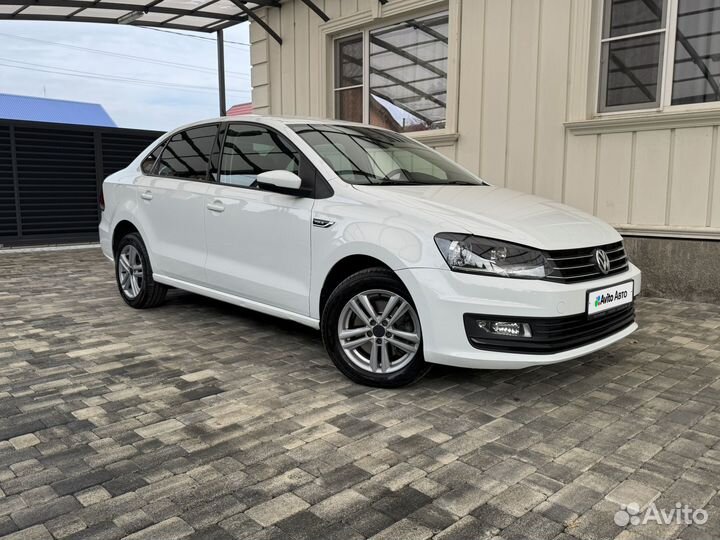 Volkswagen Polo 1.6 AT, 2018, 122 180 км