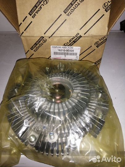 Вискомуфта toyota hilux land cruiser prado