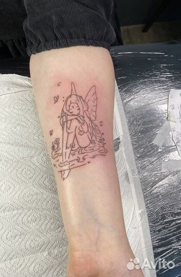 Мини татуировка
