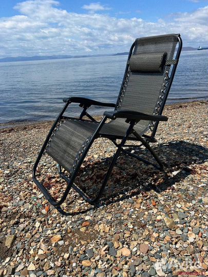 Кресло шезлонг складное (Арт.65918)