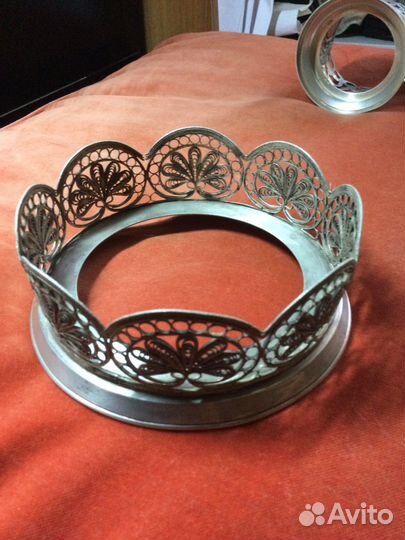 Подстаканники и конфетницы СССР