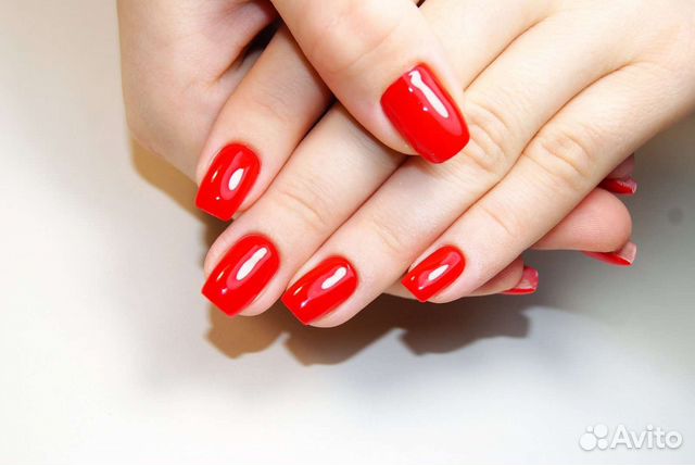 Маникюр с покрытием гель лак шеллак