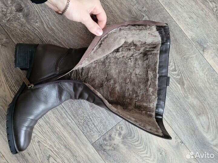 Сапоги зимние натуральные 39 р