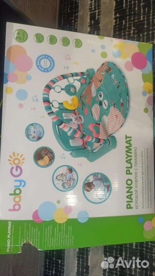Развивающий коврик с пианино
