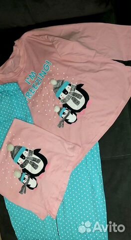 Family Look пижамы М/Ж