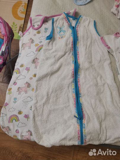 Вещи пакетом на девочку 6-9 месяцев