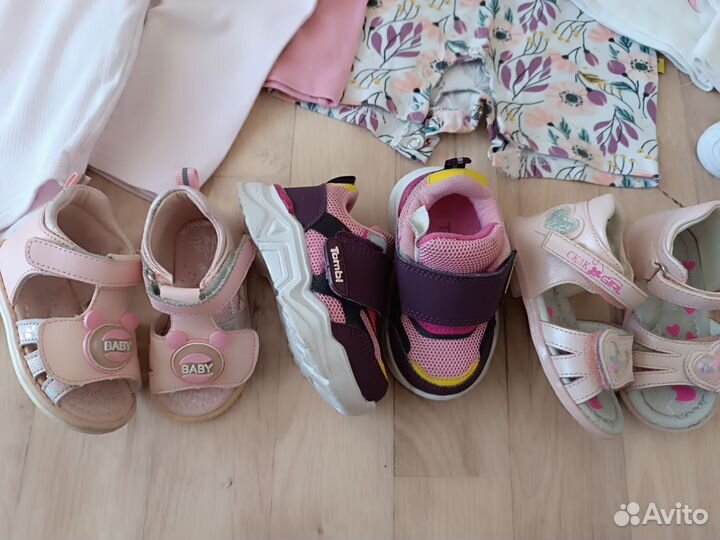 Детские вещи пакетом на девочку 68-80