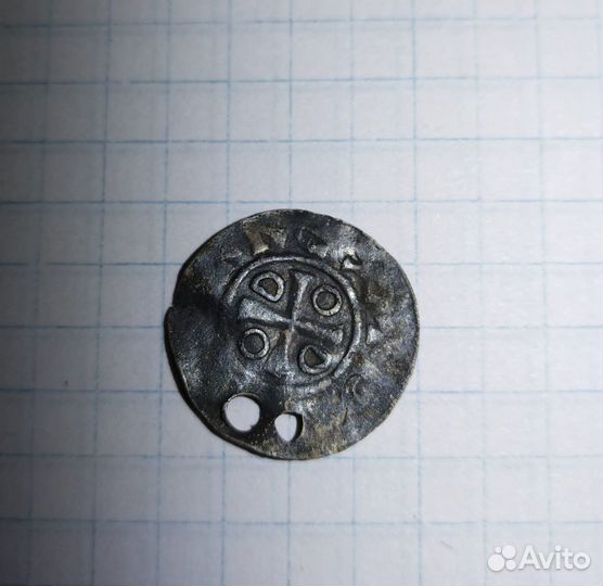 Денарий Германия серебро Отто 3