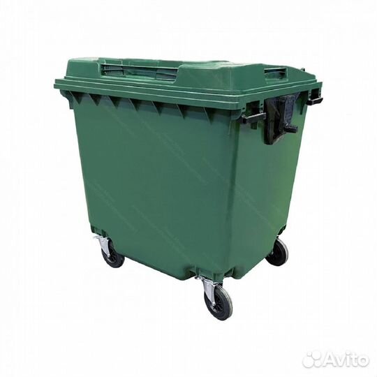 Бак пластиковый мусорный 1100л 1.1-1539