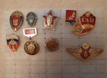 Набор значков советского периода