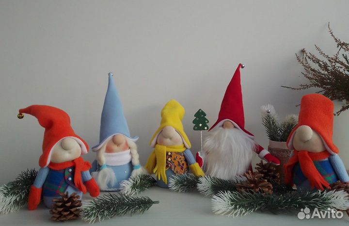 Дед мороз и снегурочка игрушки