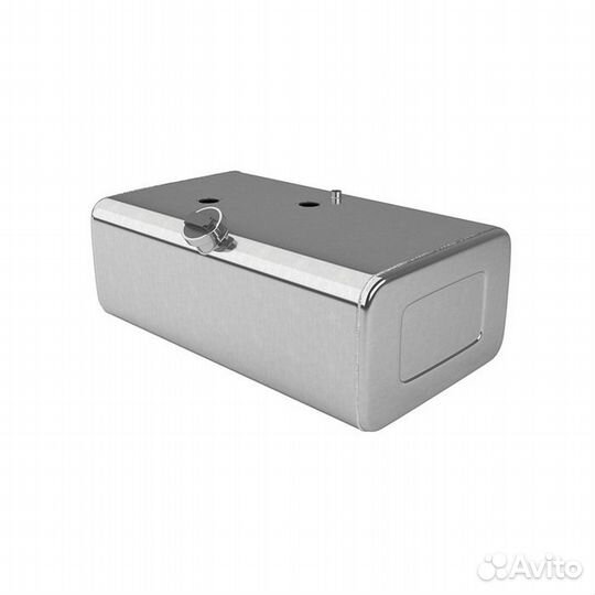 Алюминиевый топливный бак на 130л (320х510х870)