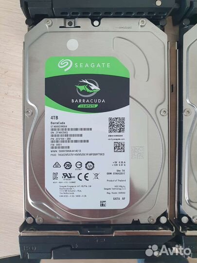 Жесткий диск SATA hdd 3.5 4tb 4тб