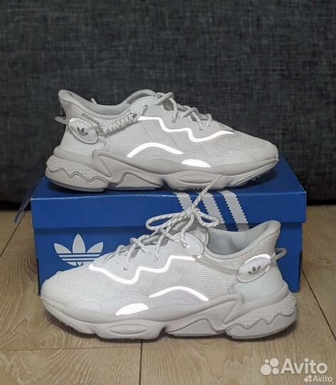 Кроссовки adidas ozweego женские 37 белые оригинал