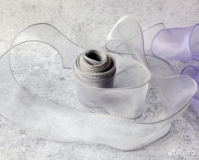 Лента из органзы 2 шт