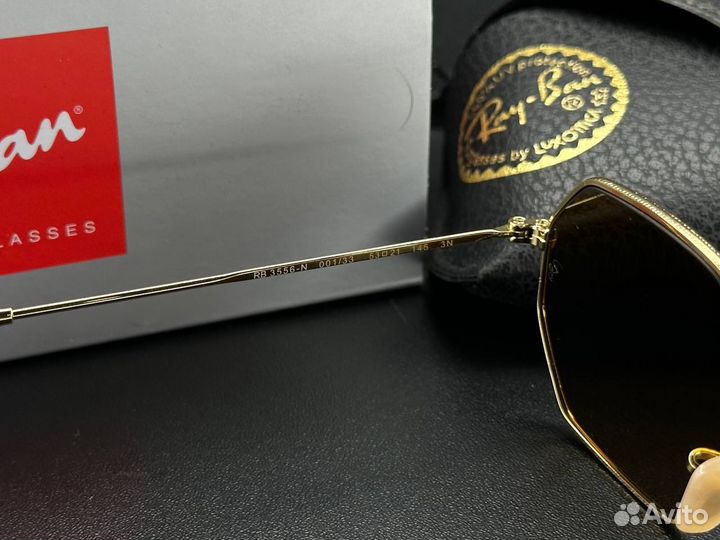 Очки RayBan octagonal RB3556N