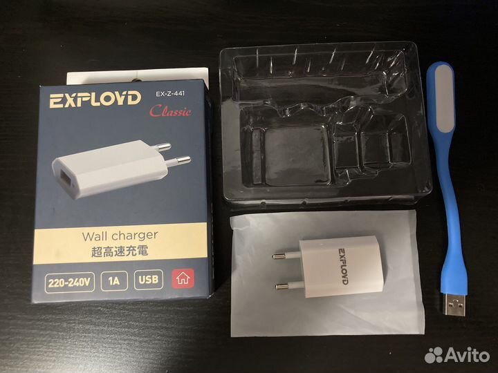 Блок питания для телефона 1A ампер зарядка