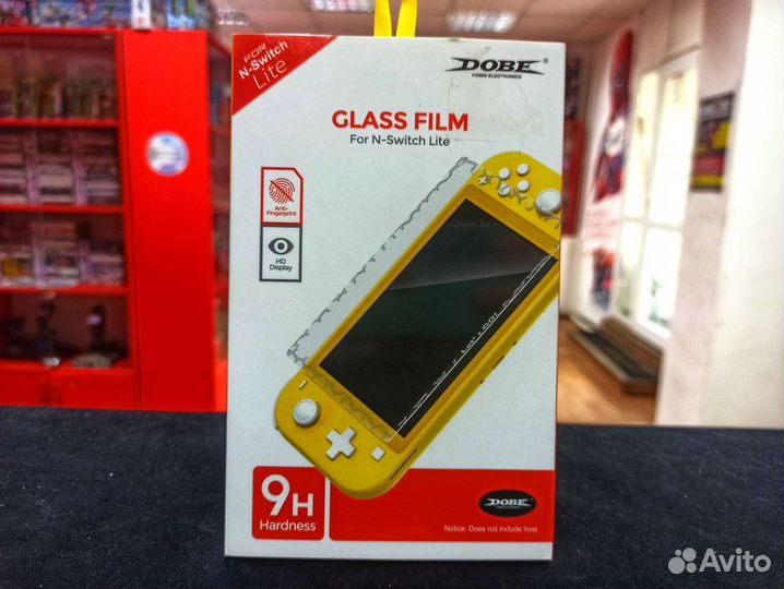 Защитное стекло для Nintendo Switch Lite (Новое)