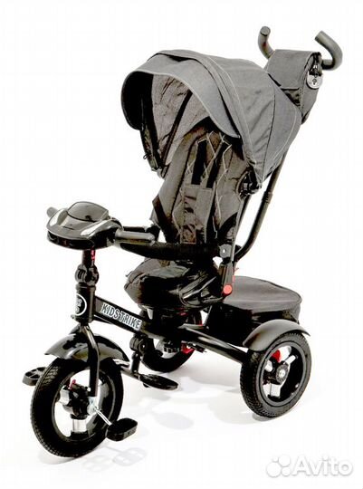 Велосипед 3-х кол. kids trike LUX 6088A12M Графит