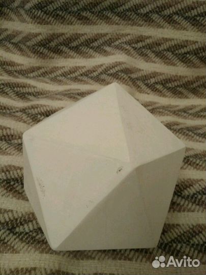 Икосаэдр гипсовый 9 см