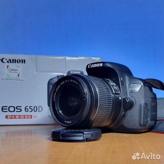 Фотокамера Canon EOS 650D Kit EF-S 18-55mm f/3.5-5