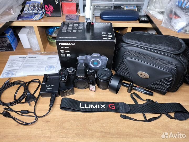 Panasonic Lumix G80 Kit + Штатив + Аксессуары