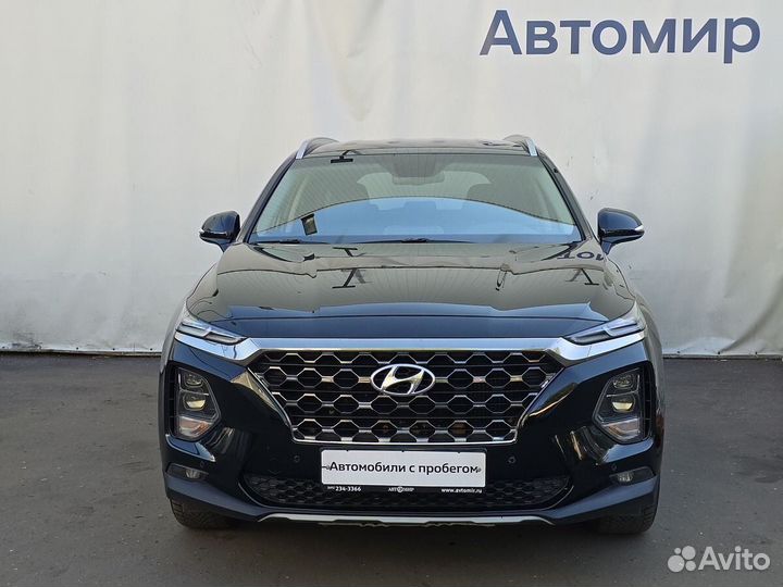 Hyundai Santa Fe 2.2 AT, 2019, 76 395 км