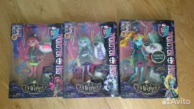 Новые куклы Monster High (Монстр Хай) 13 желаний