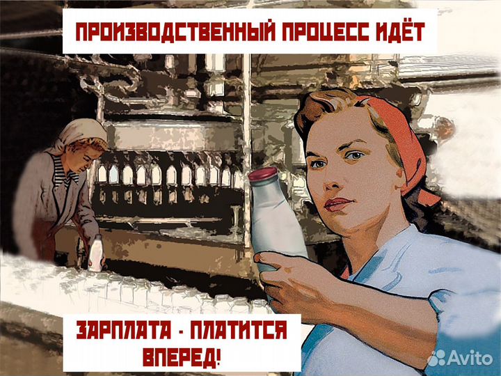 Разнорабочий на молочное производство