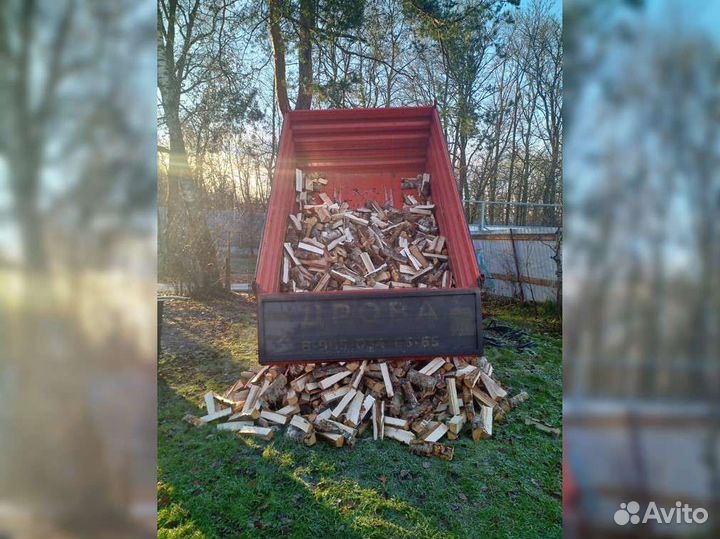 Дрова березовые. 5 кубов с доставкой