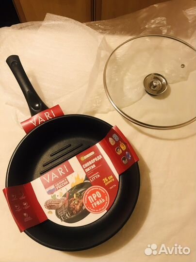 Сковорода гриль новая