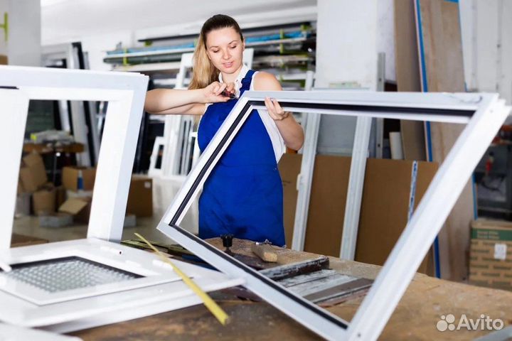 Пластиковые / алюминиевые Окна на заказ с завода