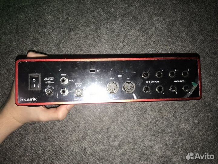 Focusrite scarlett 18i8 3rd gen