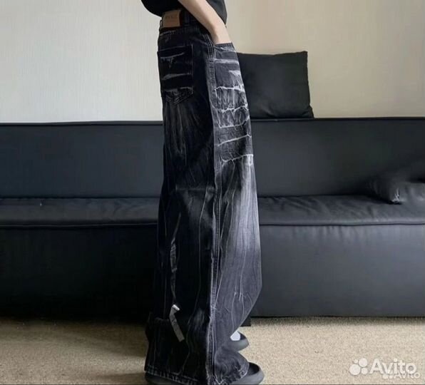 Balenciaga archive джинсы черные