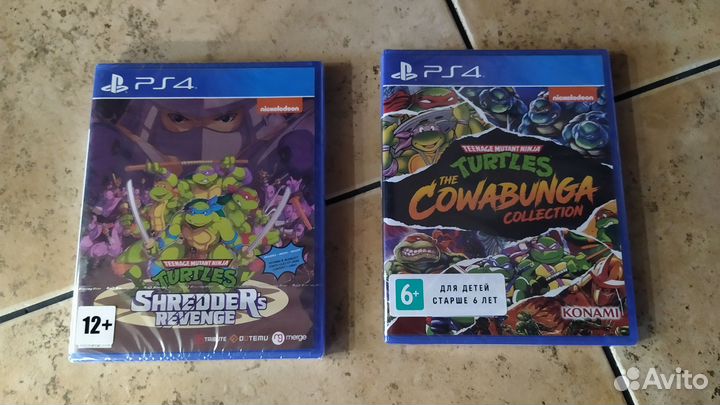 Новый диск Turtles PS4