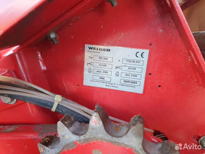 Пресс-подборщик Welger RP 200, 2000