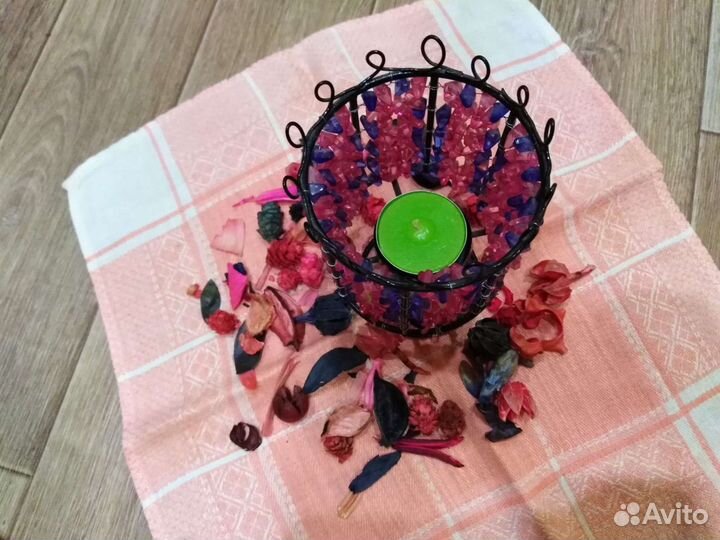 Подсвечник ручная работа