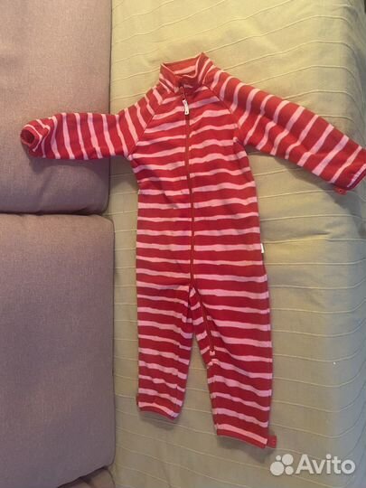Комбинезон поддева reima флис