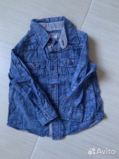 Рубашки для мальчика 18- 24 мес