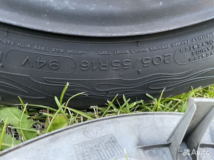 Резина на штампах, на kia ceed,летние колеса