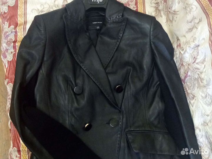 Пиджак кожаный Karen Millen