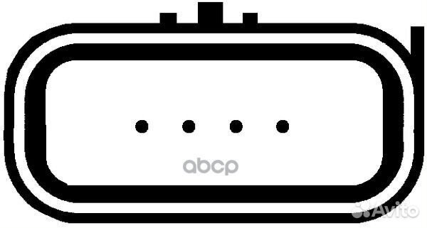 Расходомер воздуха 8ET009142-591 hella