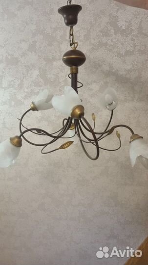 Люстра с бра