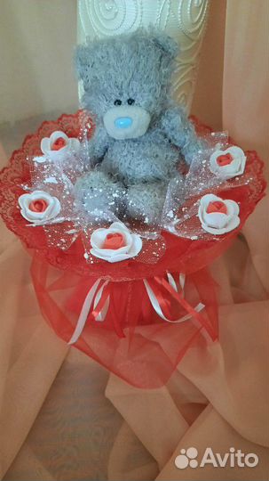 Букеты из мягких игрушек